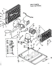 Unit Parts parts for Kenmore Heat Pump System 106.7772990 (1067772990, 106 7772990) from AppliancePartsPros.com