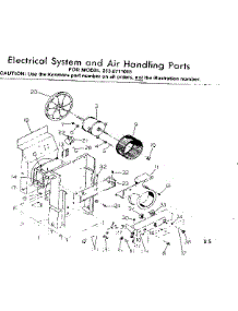 Electrical System  Air Handling Parts parts for Kenmore Heat Pump System 253.8711065 (2538711065, 253 8711065) from AppliancePartsPros.com