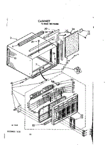 Cabinet Parts parts for Kenmore Heat Pump System 106.7791290 (1067791290, 106 7791290) from AppliancePartsPros.com