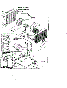 Unit Parts parts for Kenmore Heat Pump System 106.8711290 (1068711290, 106 8711290) from AppliancePartsPros.com