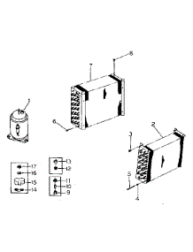 Unit Parts parts for Kenmore Heat Pump System 253.8740842 (2538740842, 253 8740842) from AppliancePartsPros.com