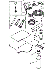 Optional Parts parts for Kenmore Heat Pump System 106.9740550 (1069740550, 106 9740550) from AppliancePartsPros.com