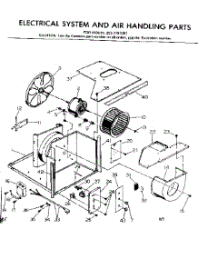 Electrical System And Air Handling Parts parts for Kenmore Heat Pump System 253.7797081 (2537797081, 253 7797081) from AppliancePartsPros.com