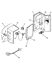 Electrical System And Unit parts for Kenmore Heat Pump System 253.8781390 (2538781390, 253 8781390) from AppliancePartsPros.com