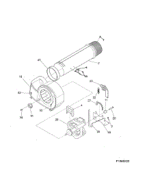 Motor parts for Kenmore Dryer 417.88022000 (41788022000, 417 88022000) from AppliancePartsPros.com