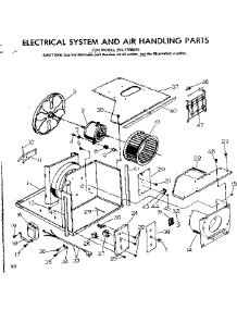 Electrical System And Air Handling Parts parts for Kenmore Heat Pump System 253.7798090 (2537798090, 253 7798090) from AppliancePartsPros.com