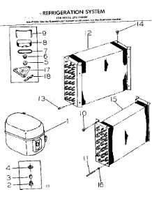 Refrigeration System parts for Kenmore Heat Pump System 253.7798090 (2537798090, 253 7798090) from AppliancePartsPros.com