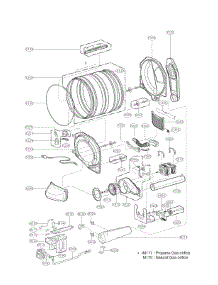 Drum And Motor Parts parts for Kenmore Dryer 796.91172210 (79691172210, 796 91172210) from AppliancePartsPros.com