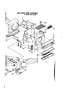 Air Flow Parts parts for Kenmore Heat Pump System 106.7771290 (1067771290, 106 7771290) from AppliancePartsPros.com