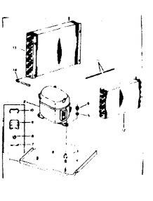 Unit Parts parts for Kenmore Heat Pump System 253.68100 (25368100, 253 68100) from AppliancePartsPros.com
