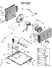 Unit Parts parts for Kenmore Heat Pump System 106.7791140 (1067791140, 106 7791140) from AppliancePartsPros.com