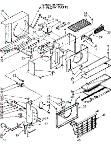 Air Flow Parts parts for Kenmore Heat Pump System 106.7791140 (1067791140, 106 7791140) from AppliancePartsPros.com