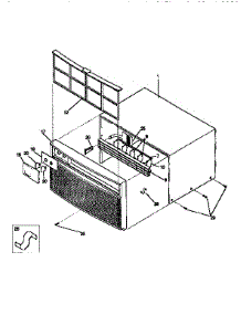 Front Complete parts for Kenmore Heat Pump System 253.9750690 (2539750690, 253 9750690) from AppliancePartsPros.com