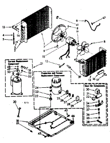 Unit Parts parts for Kenmore Heat Pump System 106.7791080 (1067791080, 106 7791080) from AppliancePartsPros.com