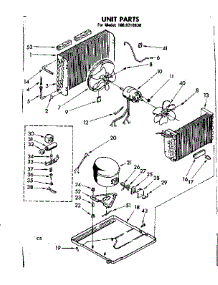 Unit Parts parts for Kenmore Heat Pump System 106.8710630 (1068710630, 106 8710630) from AppliancePartsPros.com