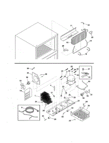 System parts for Kenmore Refrigerator 253.68893014 (25368893014, 253 68893014) from AppliancePartsPros.com