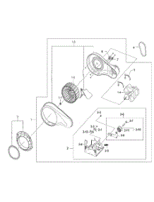 Motor Assy parts for Kenmore Dryer 402.89032010 (40289032010, 402 89032010) from AppliancePartsPros.com