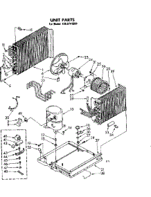 Unit Parts parts for Kenmore Heat Pump System 106.8741890 (1068741890, 106 8741890) from AppliancePartsPros.com