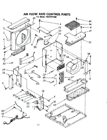 Air Flow And Control Parts parts for Kenmore Heat Pump System 106.8741890 (1068741890, 106 8741890) from AppliancePartsPros.com