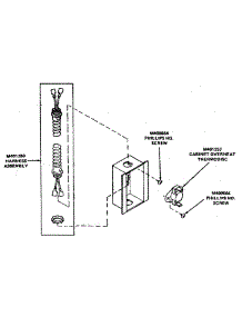 Cabinet High Limit Assembly parts for Kenmore Dryer 99937CG from AppliancePartsPros.com