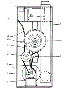Cabinet Rear parts for Kenmore Dryer 761ID26.3V from AppliancePartsPros.com