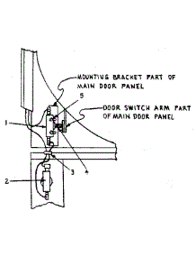 Rear View Of Front Panel - Rt. Side Of Cabinet parts for Kenmore Dryer 761ID26.3V from AppliancePartsPros.com