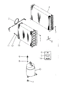 Unit Parts parts for Kenmore Heat Pump System 253.8752591 (2538752591, 253 8752591) from AppliancePartsPros.com