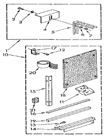 Installation parts for Kenmore Heat Pump System 106.8790512 (1068790512, 106 8790512) from AppliancePartsPros.com