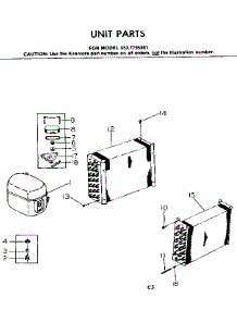 Unit Parts parts for Kenmore Heat Pump System 253.7795091 (2537795091, 253 7795091) from AppliancePartsPros.com