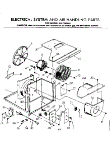 Electrical System And Air Handling Parts parts for Kenmore Heat Pump System 253.7795091 (2537795091, 253 7795091) from AppliancePartsPros.com