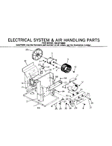 Electrical System & Air Handling Parts parts for Kenmore Heat Pump System 253.8710860 (2538710860, 253 8710860) from AppliancePartsPros.com