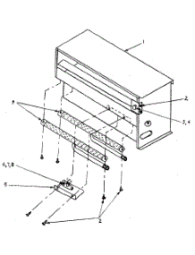 Double Burner, Box And Electrode parts for Kenmore Dryer 761ID31.3G from AppliancePartsPros.com
