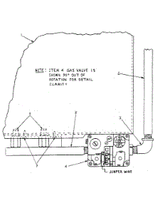 Top View Of Double Burner Box parts for Kenmore Dryer 761ID31.3G from AppliancePartsPros.com