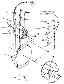 Motor And Blower parts for Kenmore Dryer 761ID31.4G from AppliancePartsPros.com