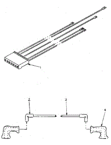 Ram Igniter Electrical parts for Kenmore Dryer 761ID31.4G from AppliancePartsPros.com