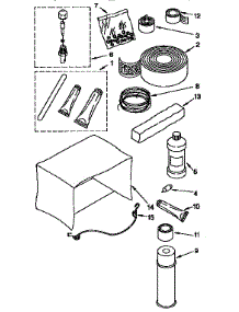 Optional Parts parts for Kenmore Heat Pump System 106.9741970 (1069741970, 106 9741970) from AppliancePartsPros.com