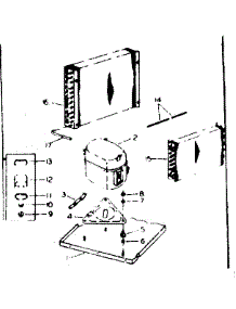 Unit Parts parts for Kenmore Heat Pump System 253.69050 (25369050, 253 69050) from AppliancePartsPros.com