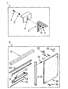 Installation parts for Kenmore Heat Pump System 106.8771081 (1068771081, 106 8771081) from AppliancePartsPros.com