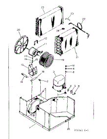 Refrigeration System & Air Handling Parts parts for Kenmore Heat Pump System 253.71541 (25371541, 253 71541) from AppliancePartsPros.com