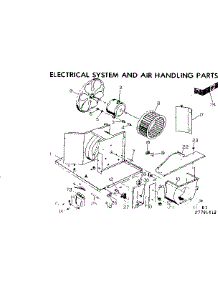 Electrical System And Air Handling Parts parts for Kenmore Heat Pump System 253.7781412 (2537781412, 253 7781412) from AppliancePartsPros.com