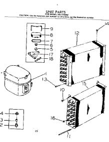 Unit Parts parts for Kenmore Heat Pump System 253.7798092 (2537798092, 253 7798092) from AppliancePartsPros.com
