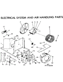 Electrical System And Air Handling Parts parts for Kenmore Heat Pump System 253.7776000 (2537776000, 253 7776000) from AppliancePartsPros.com