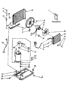 Unit parts for Kenmore Heat Pump System 106.8760781 (1068760781, 106 8760781) from AppliancePartsPros.com