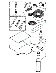 Optional Parts (Not Included) parts for Kenmore Heat Pump System 106.8760781 (1068760781, 106 8760781) from AppliancePartsPros.com