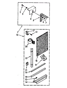 Installation parts for Kenmore Heat Pump System 106.8760781 (1068760781, 106 8760781) from AppliancePartsPros.com