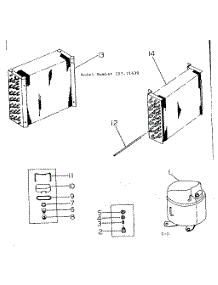 Refrigeration System parts for Kenmore Heat Pump System 253.71430 (25371430, 253 71430) from AppliancePartsPros.com