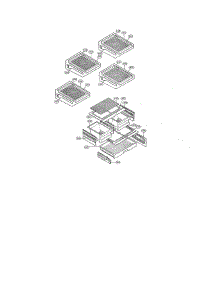 Refrigerator Parts parts for Kenmore Refrigerator 795.70322310 (79570322310, 795 70322310) from AppliancePartsPros.com