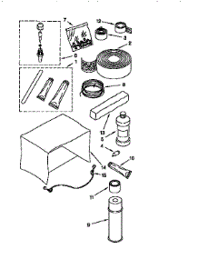 Optional parts for Kenmore Heat Pump System 106.9721290 (1069721290, 106 9721290) from AppliancePartsPros.com