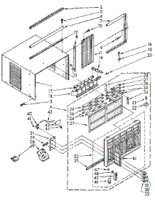 Cabinet parts for Kenmore Heat Pump System 106.8791091 (1068791091, 106 8791091) from AppliancePartsPros.com