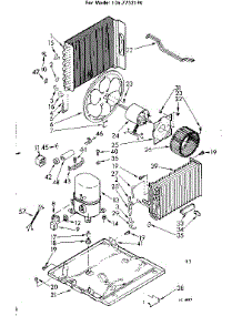 Unit Parts parts for Kenmore Heat Pump System 106.7752190 (1067752190, 106 7752190) from AppliancePartsPros.com